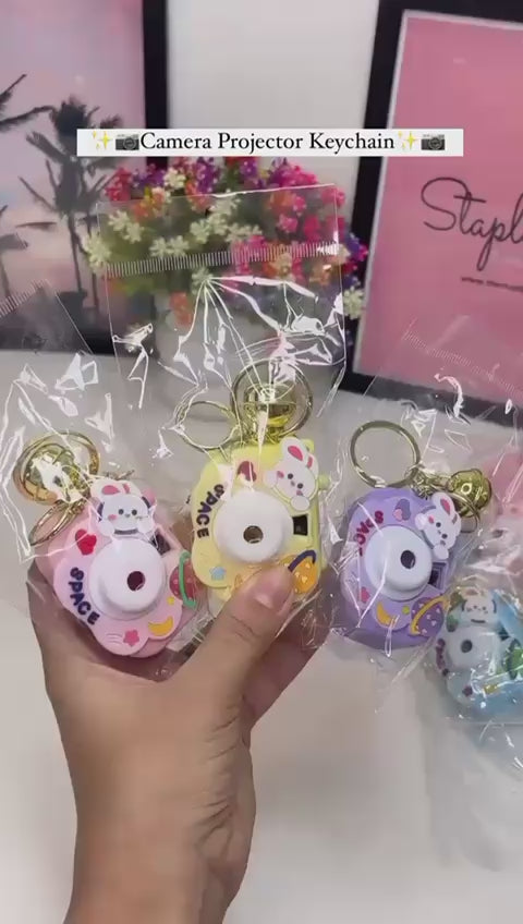 Camera Projector keychain